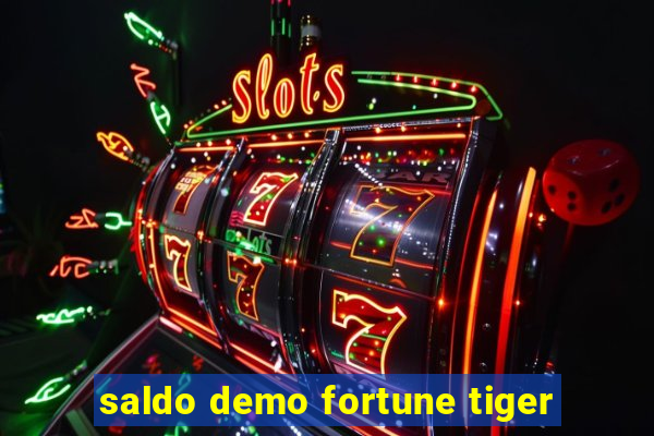 saldo demo fortune tiger